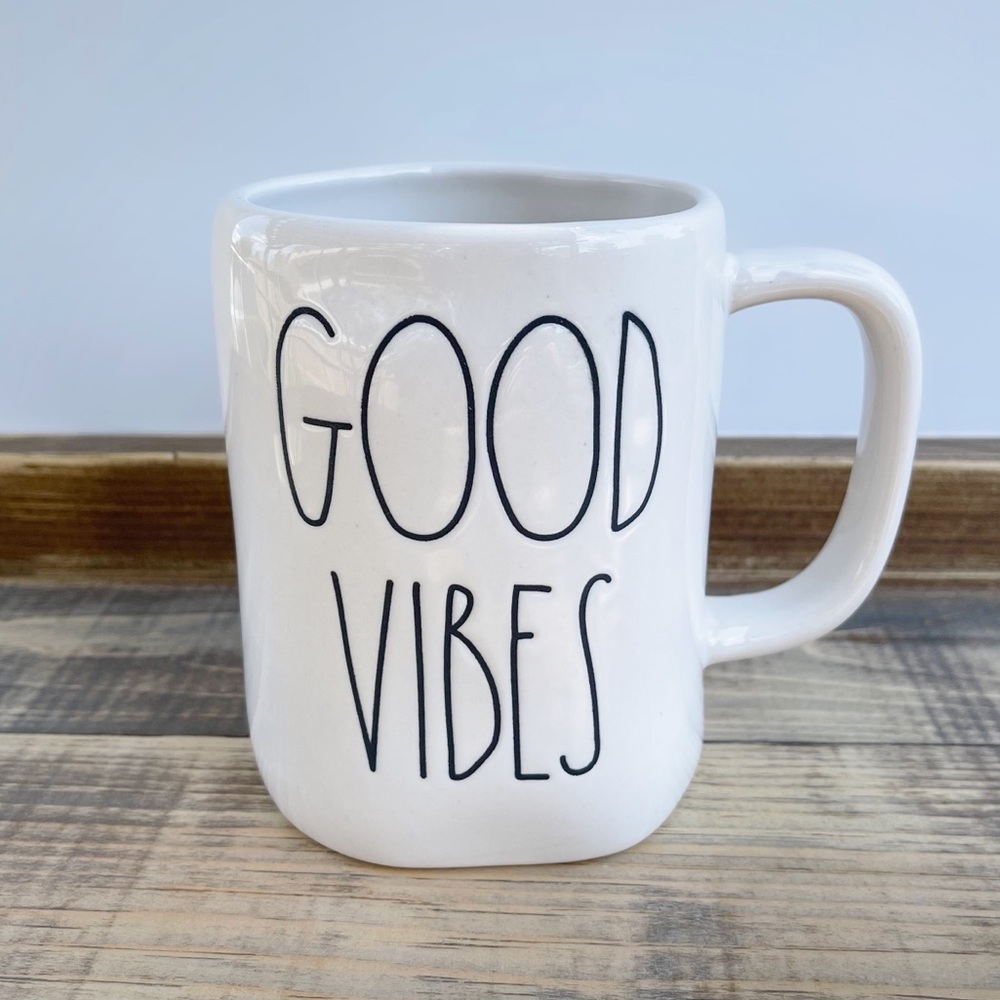Rae Dunn Good Vibes Mug